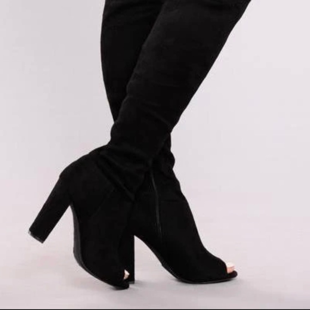 Fashion Nova Carmella OTK Boot